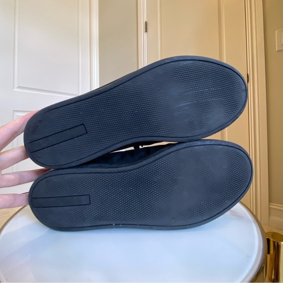 Prada Black Nylon and Patent Leather Low Top Sneakers Size 7 or 8 or 8.5 - Picture 13 of 17